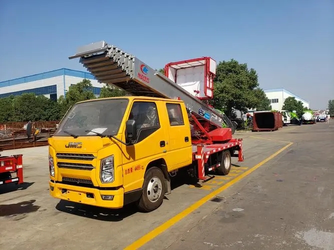 金牛附近云梯车出租 砂石搬运